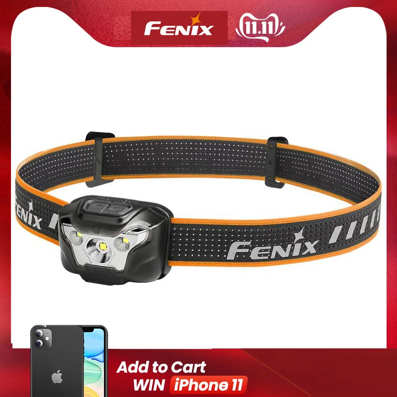 Фонарь налобный FENIX HL18R 400 лм микро-USB | Лампы и освещение