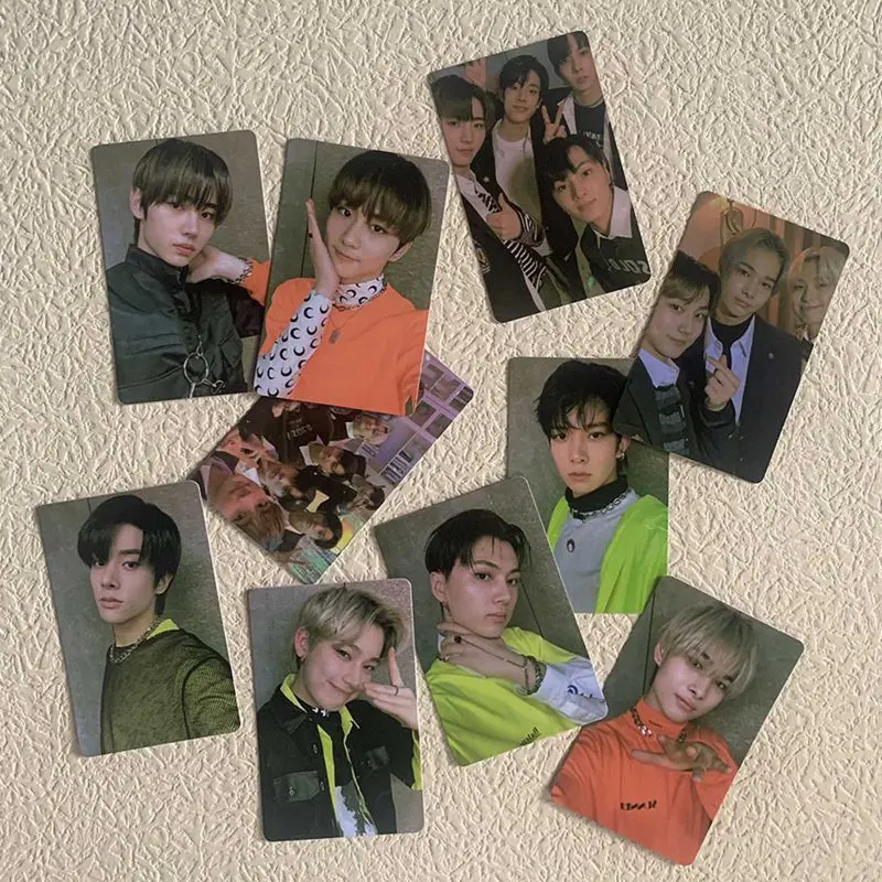 10pcs/set KPOP ENHYPEN Photocards BORDER: CARNIVAL FEVER High Quality Photo Cards For Enhypen Fans Gift Collection | Канцтовары для