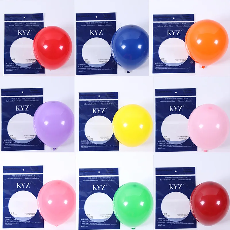 100 ~ 10 шт. дюймов утолщенные 2 5 г красочные латексные шары романтические товары для