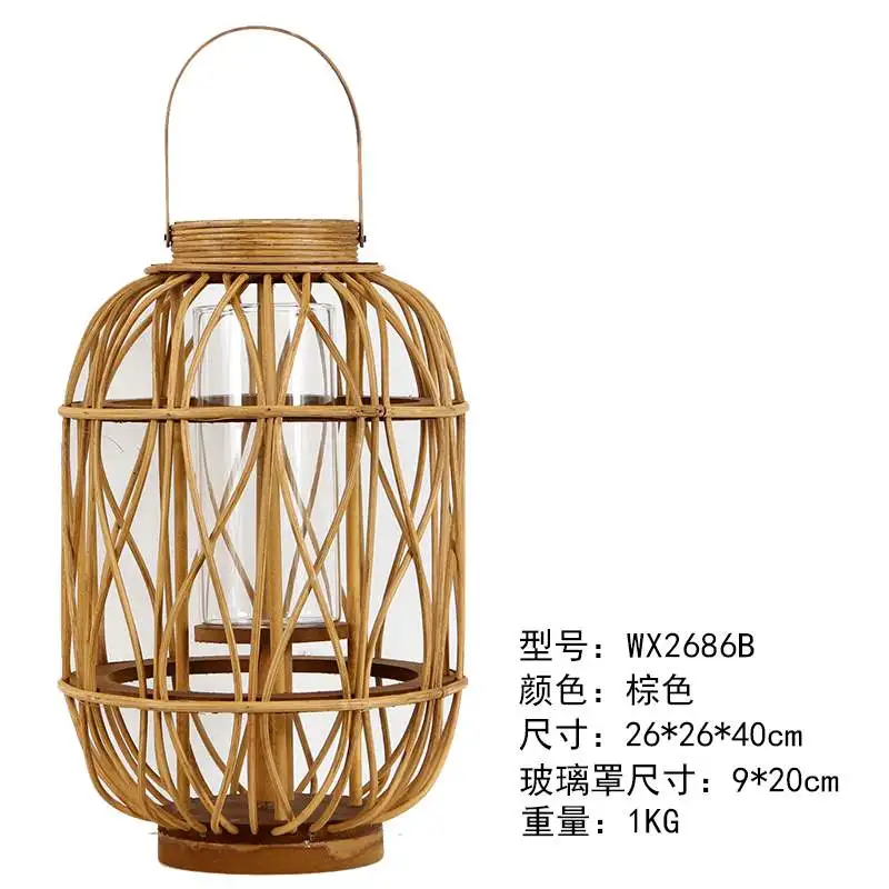 

Modern Glass Candle Holder Table Cups Wood Hurricane Lantern Geometric Candle Holders Minimalist Bougeoir Home Decor BY50ZT