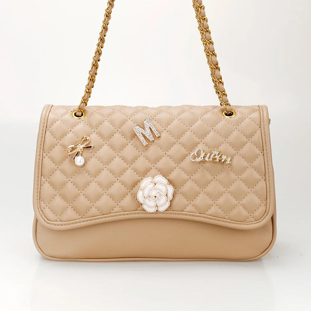 Luxury Designer Handbags For Women Shoulder Bags 2021 PU Leather Chain Messenger Bag Elegant Ladies Crossbody Bag New Fashion