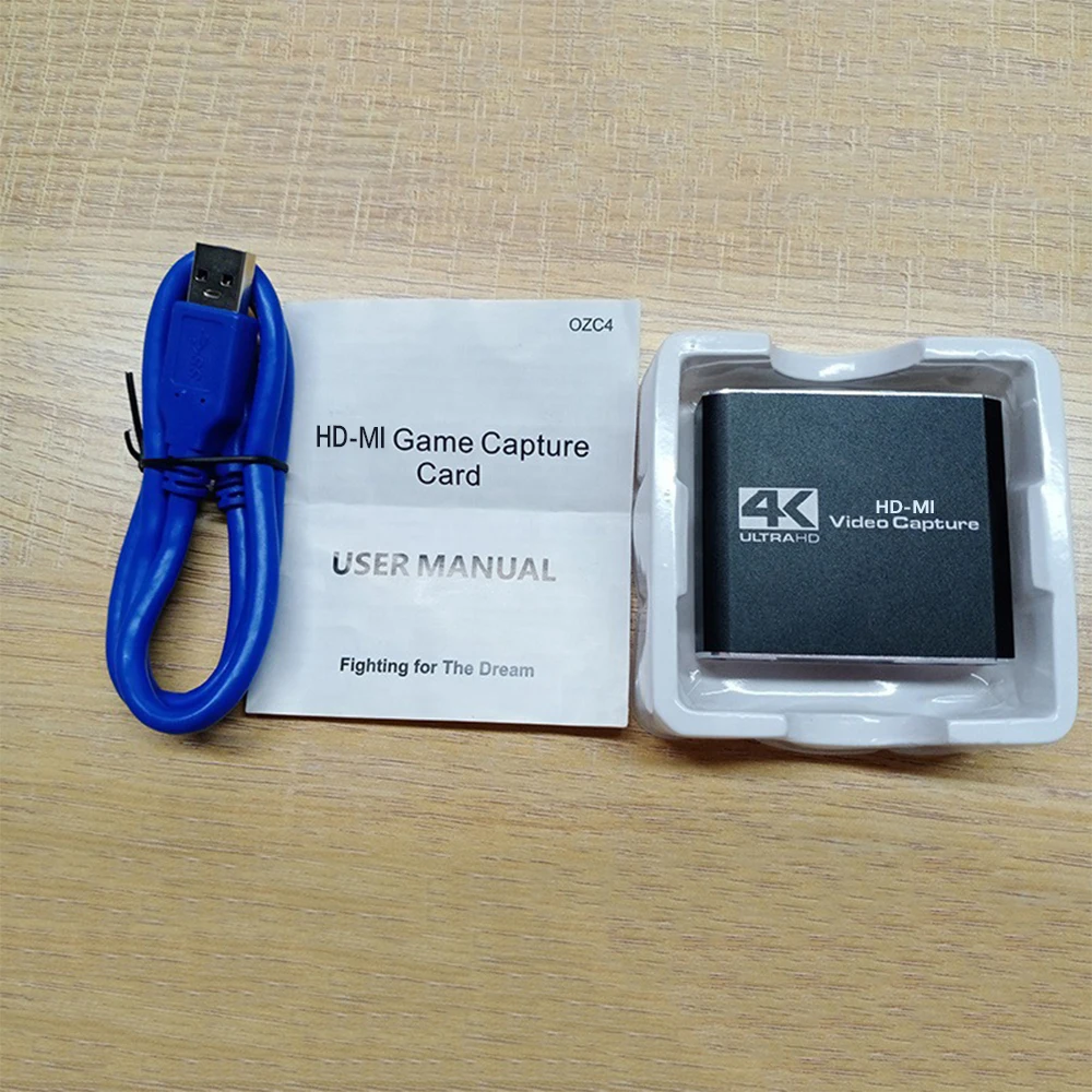 KuWFi Карта видеозахвата для потокового видео 1080P 4K USB3.0 HDMI переключатель игры PS4 Xbox