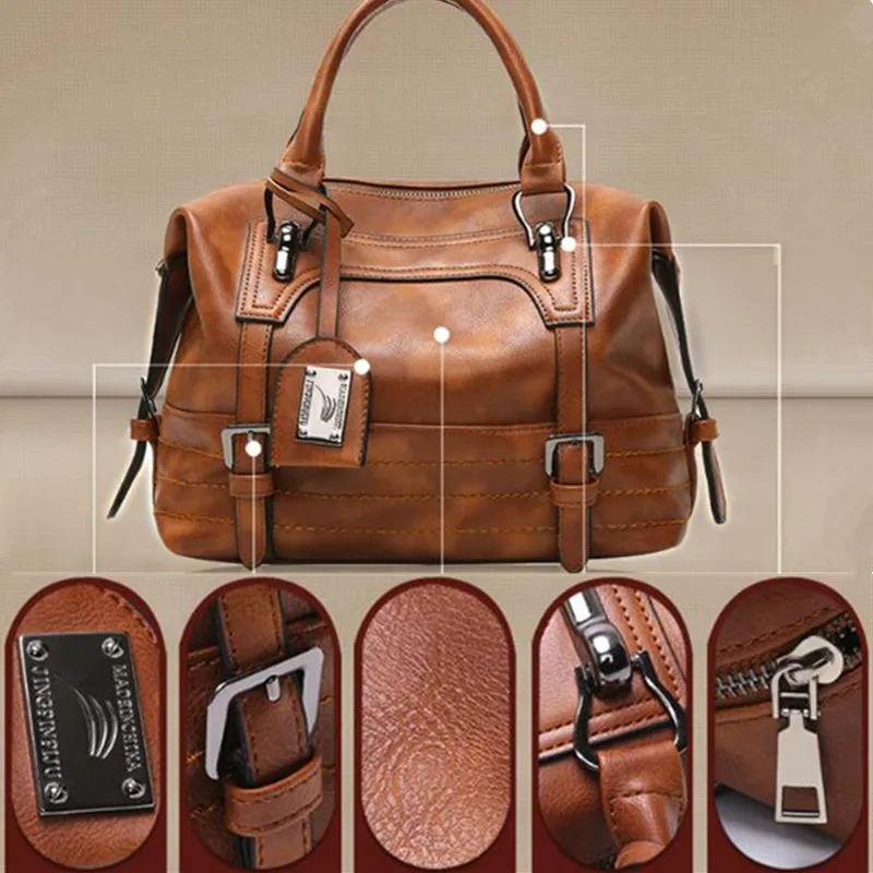 Vintage Women's Handbags Famous Fashion Brand Candy Shoulder Bags Ladies Totes Simple Trapeze Women Messenger Bag | Багаж и сумки