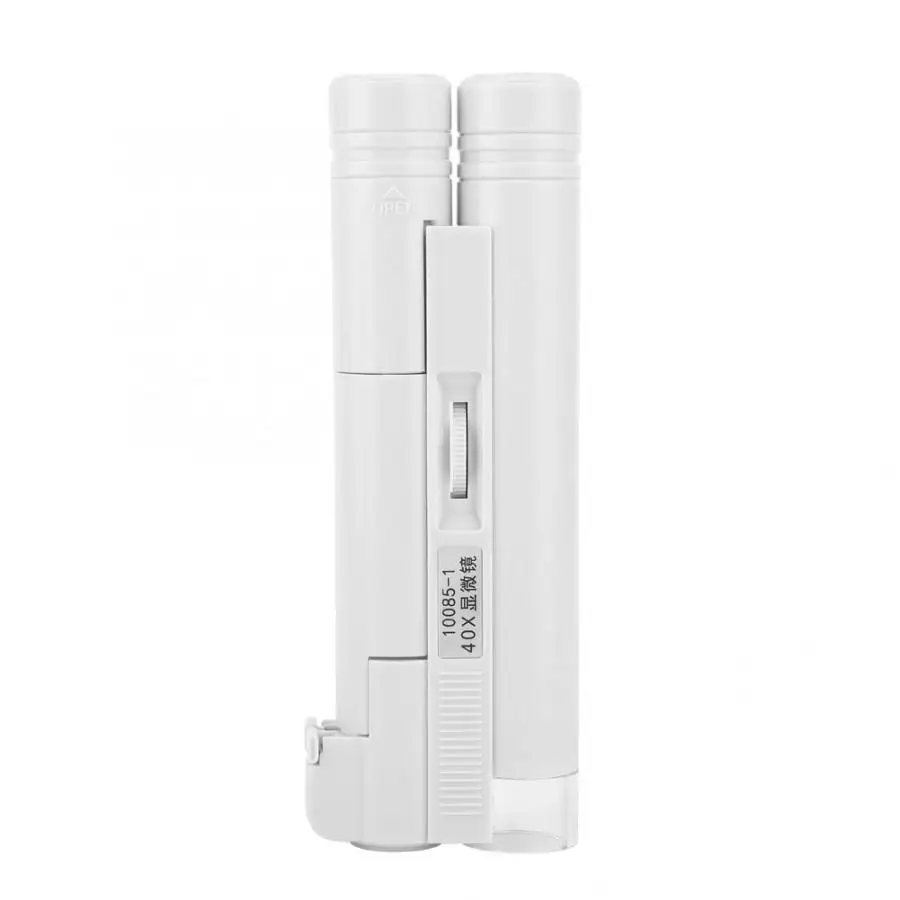 Phones Magnifier 3D Screen 40X Zoom Pocket-sized LED Microscope Micro Lens for Universal Mobile | Инструменты
