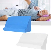 paralyzed patients breathable nursing cushion skin friendly anti bedsore care triangular pad relieve pain fatigue 50 x 25 x 15cm