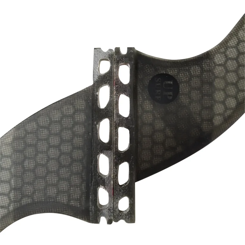 Плавники с одним язычком M + GL для серфборда Quad плавник Сотами стекловолоконная