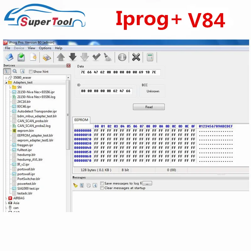 Программатор автоключей V85 Iprog + Pro с поддержкой IMMO коррекции пробега сброса