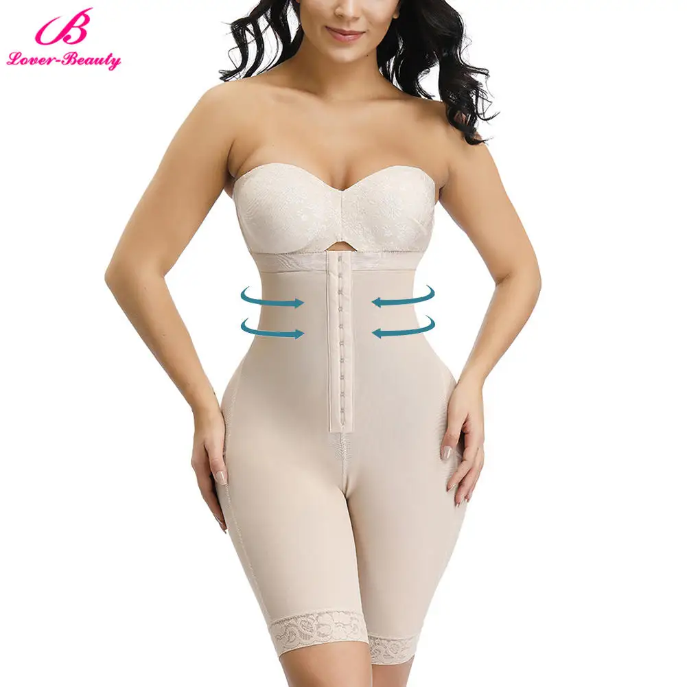 Lover-beauty, женское корректирующее белье, утягивающий корсет, утягивающий живот, нижнее белье, Корректирующее белье с высокой талией, контролирующие трусики - Цвет: style 1 nude