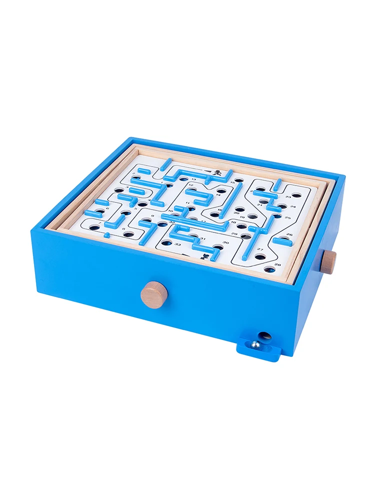 

Wooden Labyrinth Board Game Ball In Maze Puzzle Montessori Toy For Adults Kids Puzzle Maze Games Balance Educational Table Game