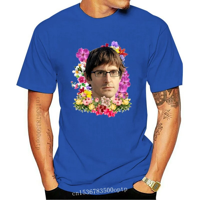 

Новинка футболка Louis Theroux 195 Повседневная футболка с рисунком документального фильма