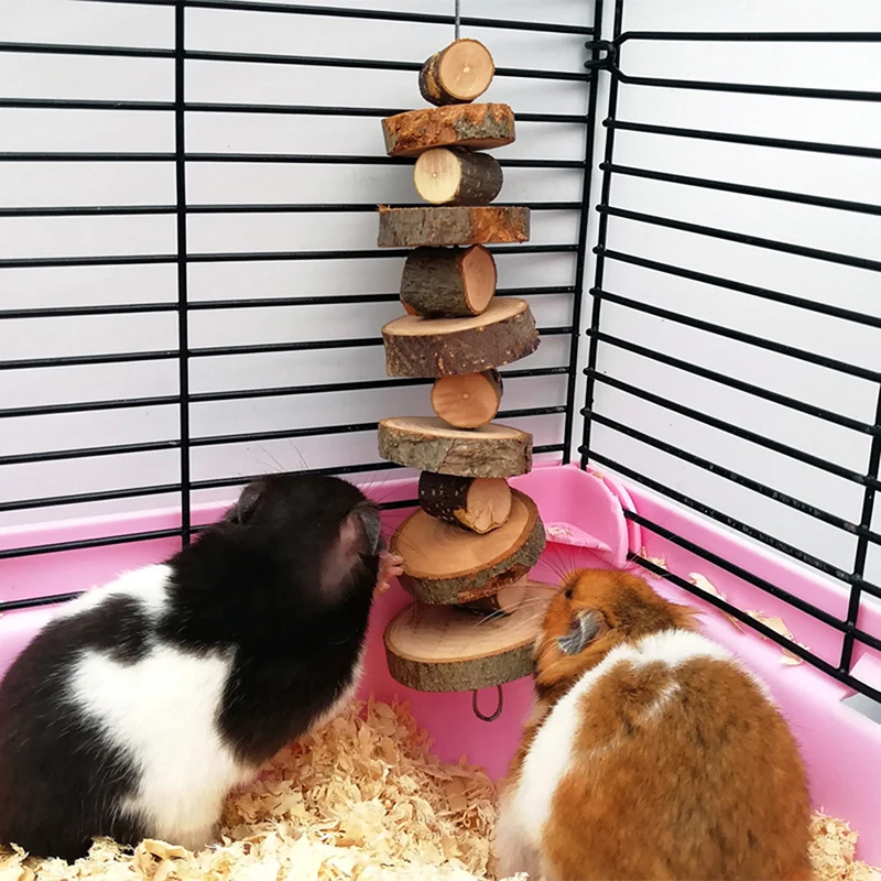 

Hamster Chew Toy Wooden Tooth Grinding Toys Small Animals Teeth Chewing Toy