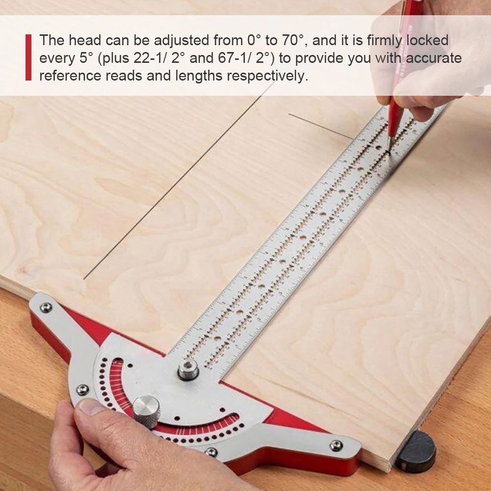 Деревообрабатывающий угловой транспортир эффективный деревообрабатывающий