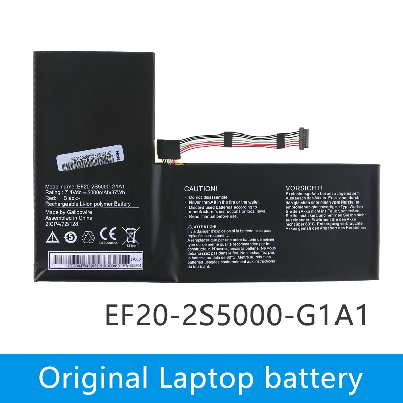 Новые оригинальные EF20-2S5000-G1A1 EF20-2S5000-G1L1 батарея для MEDION Akoya E2213 украшение S2217 S2218 7 4 V
