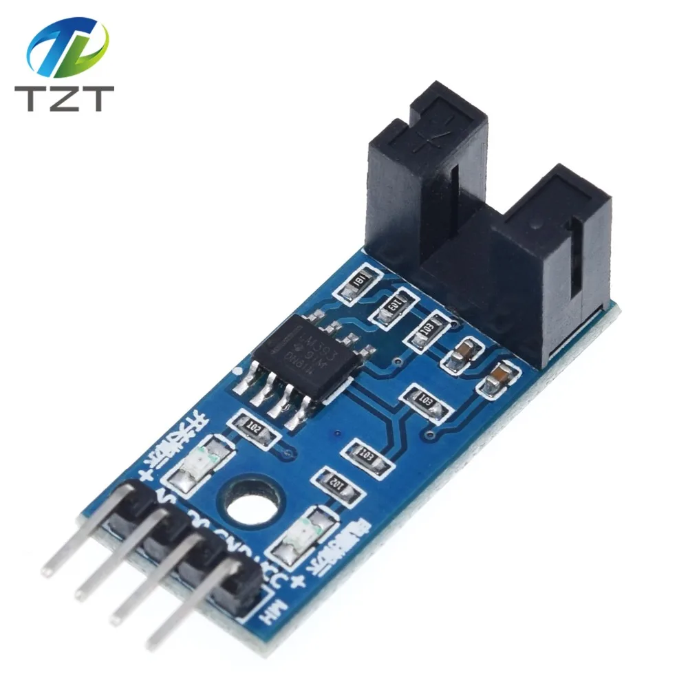 F249 высокое качество 4 контактный инфракрасный Скорость Сенсор модуль для Arduino/51/AVR/PIC 3,3 в-5 в Diy Kit