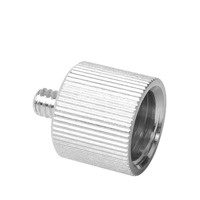 Aluminum Alloy 5/8 To 1/4 Screw Adapter Studs for Mic Stands Tripods Level Rangefinder Camera Photographic Holder Accessories |