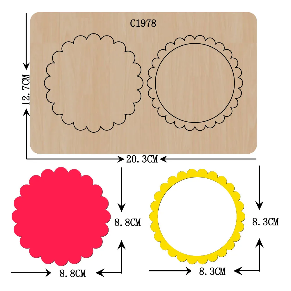 Пресс формы для скрапбукинга с новыми карточками|dies scrapbooking|die cut diesdies die |