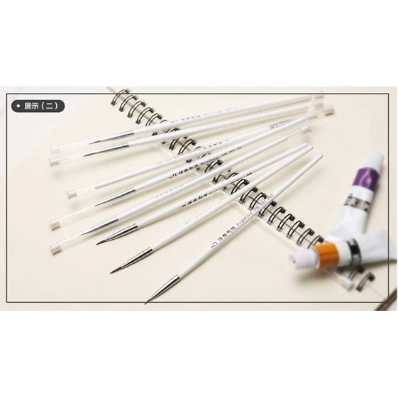 3 шт. акварельная картина маслом wall Art Краски кисточки дизайн ногтей ing само