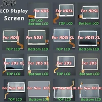 jcd top upper bottom lower lcd display screen replacement for ds lite for dsl for ndsi xl ndsl for 3ds new 3ds xl ll