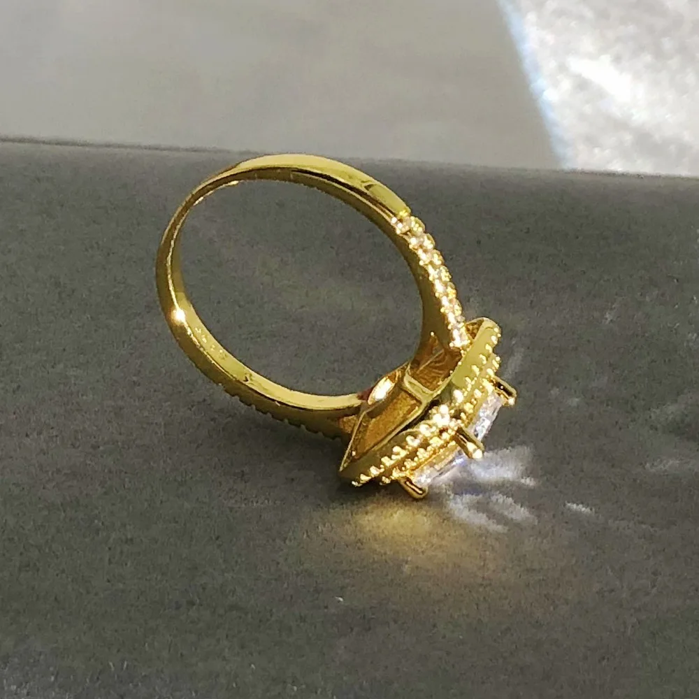 Женское кольцо из серебра 925 пробы с натуральным камнем 4 карата|Кольца| |