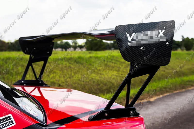 Автомобильные аксессуары для багажника из углеродного волокна 1400 мм крыло GT