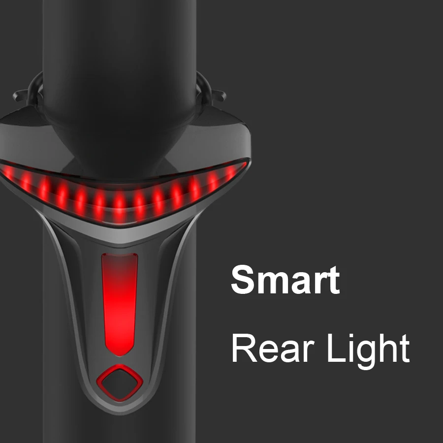 Smart Induction Brake Bicycle Taillight IPx6 Waterproof LED USB Rechargeable Cycling Bike Rear Tail Light Accessories |