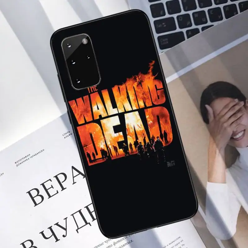 

The Walking Dead Phone Case For Samsung A40 A31 A50 A51 A71 A20E A20S S8 S9 S10 S20 Plus note 20 ultra