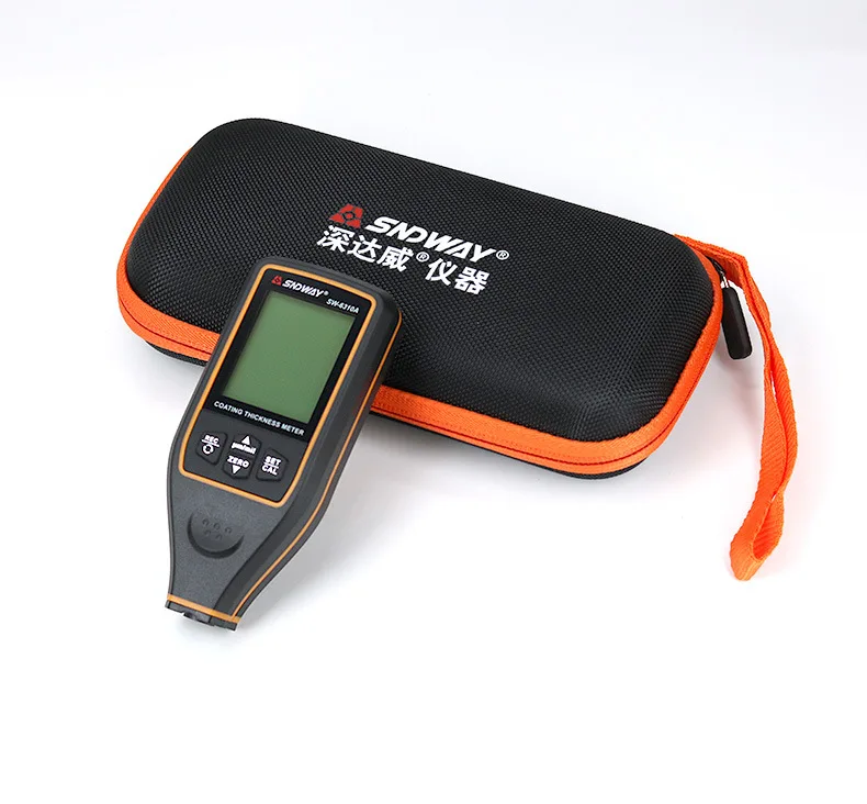 

SW-6310A New arrive Portable Digital Metal Paint Coating Ultrasonic Thickness Gauge /0~1700um Auto Paint Thickness Gauge