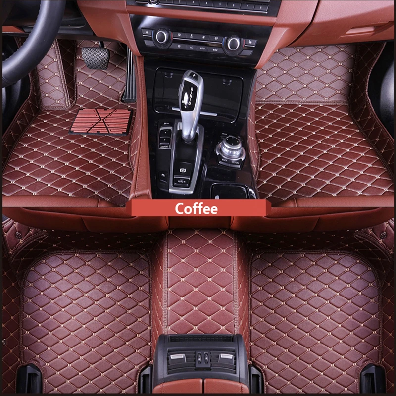 Универсальный автомобильный напольный коврик ZRCGL для Fiat все модели palio viaggio Ottimo 500 Bravo Freemont Стайлинг