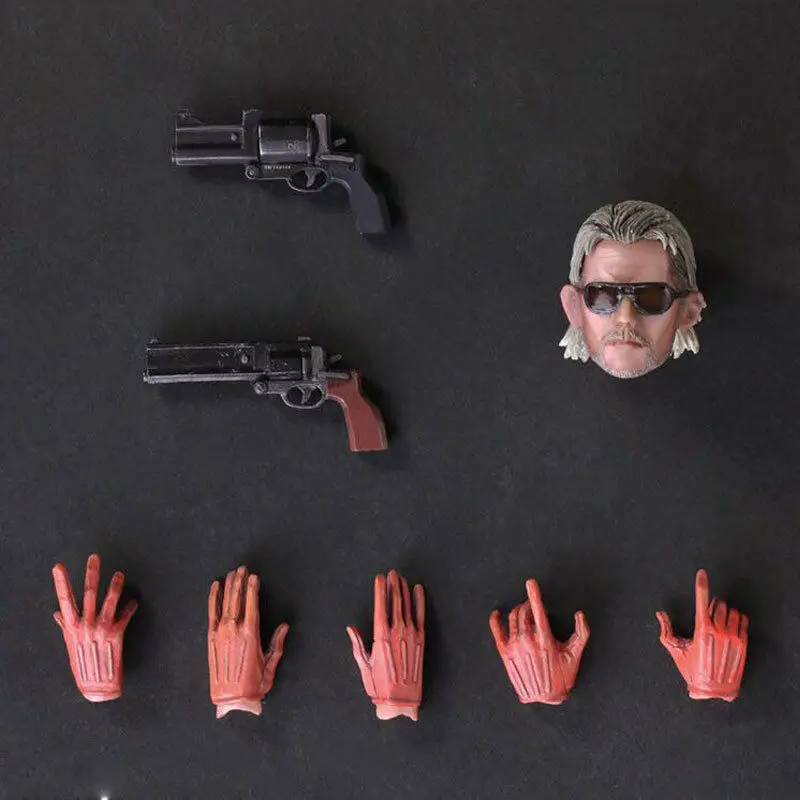 Play Arts Kai Metal gear Solid 5 Revolver Ocelot ПВХ фигурка без цветной коробки| |