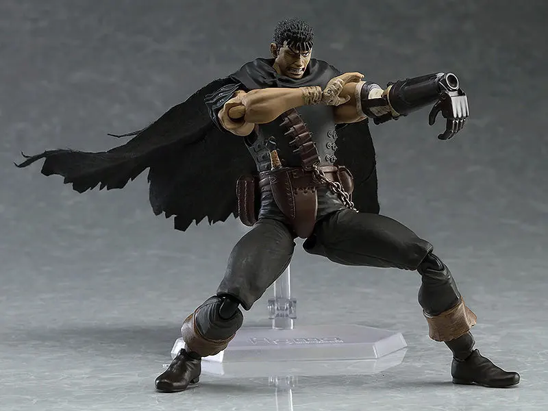 

BERSERK Guts Brand Warrior Black Swordsman Actionable Figure 17cm