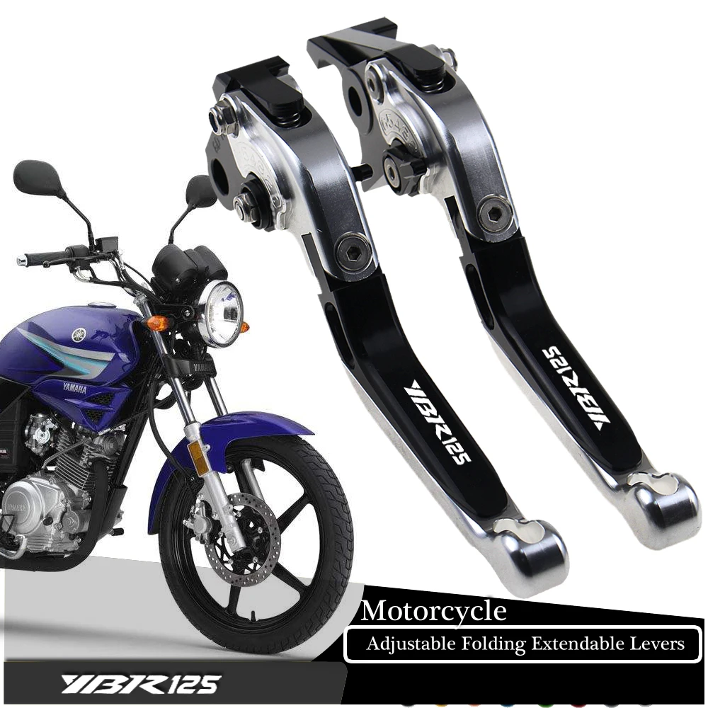 Мотоциклетные аксессуары запчасти руль для Yamaha YBR125 2005-2014 YBR 125 ЧПУ регулируемая