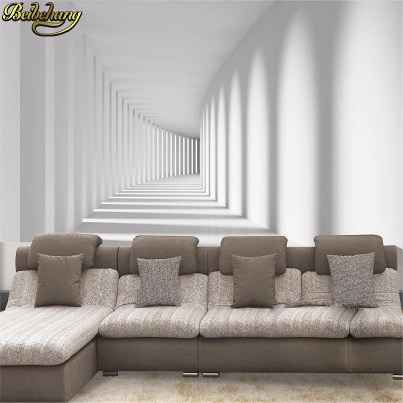 3D обои beibehang для гостиной дивана Настенные спальни фона телевизора бумажные