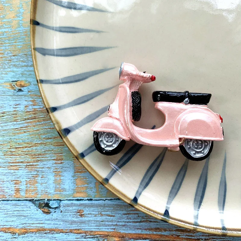 Креативные 3d мотоциклетные Мультяшные транспортные наклейки на холодильник