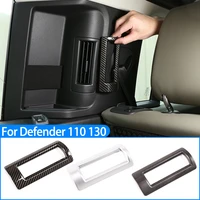 interior c pillar air conditioner outlet vent frame trimabs plasticfor land rover defender 110 130 2020 2021car accessories