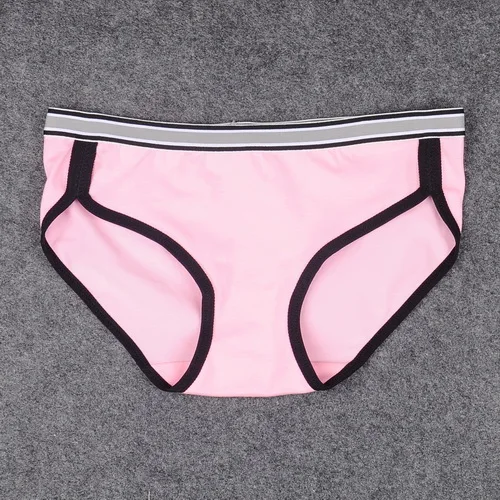 160 PINK Mutil хлопковое нижнее белье для женщин и мальчиков, Короткие трусы, дерзкое бикини для девочек, сексуальное нижнее белье, мягкие дышащие трусы-боксеры для женщин - Цвет: 160 PINK