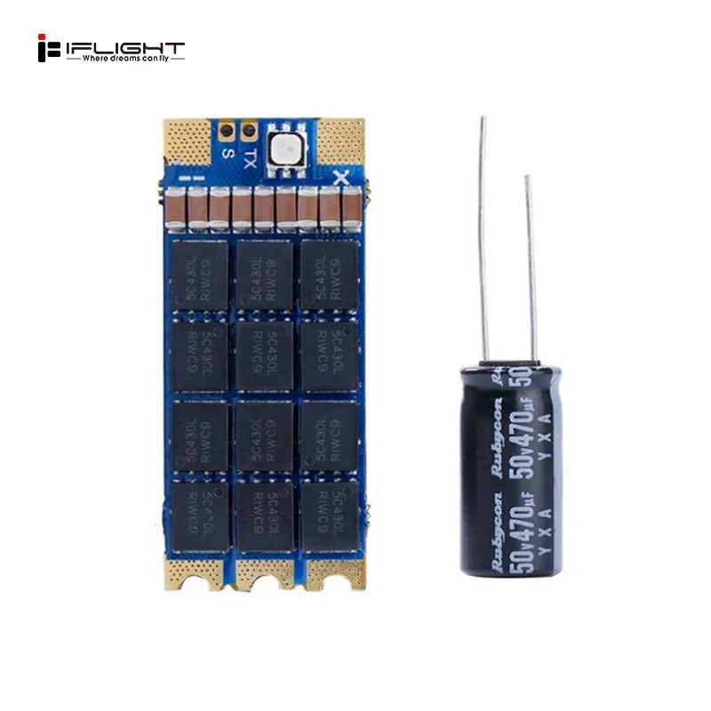 Новейшая модель iFlight sucex X80A 80A BLheli_32 2-8S DShot1200 ESC для радиоуправляемого дрона X-Class FPV