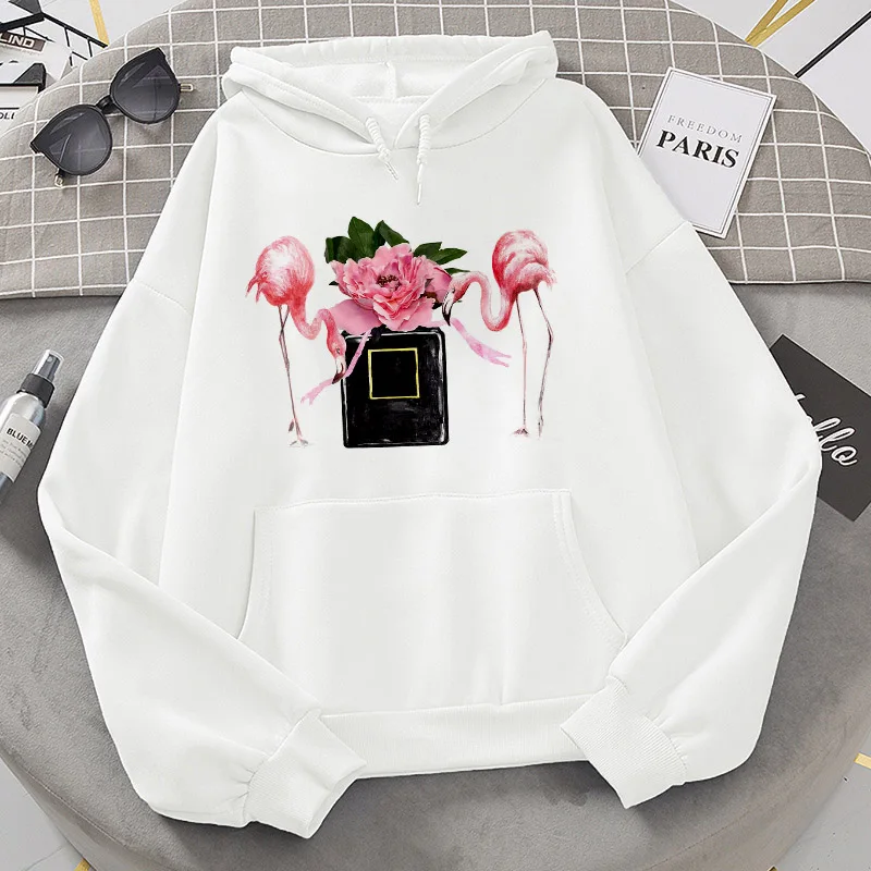 Свитшоты в стиле Харадзюку женская теплая Готическая уличная одежда розовая