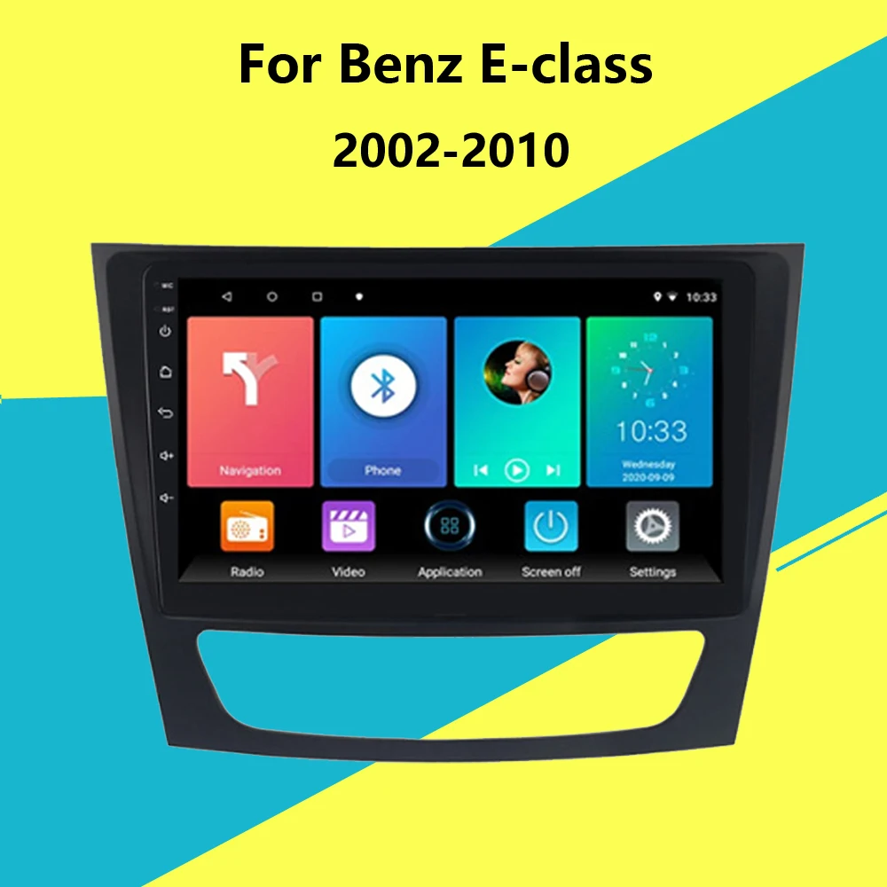 2 Din Автомобильный мультимедийный плеер Android 8.1 GPS для Benz E-class W211 E200 E220 E300 E350 E240 E270 E280