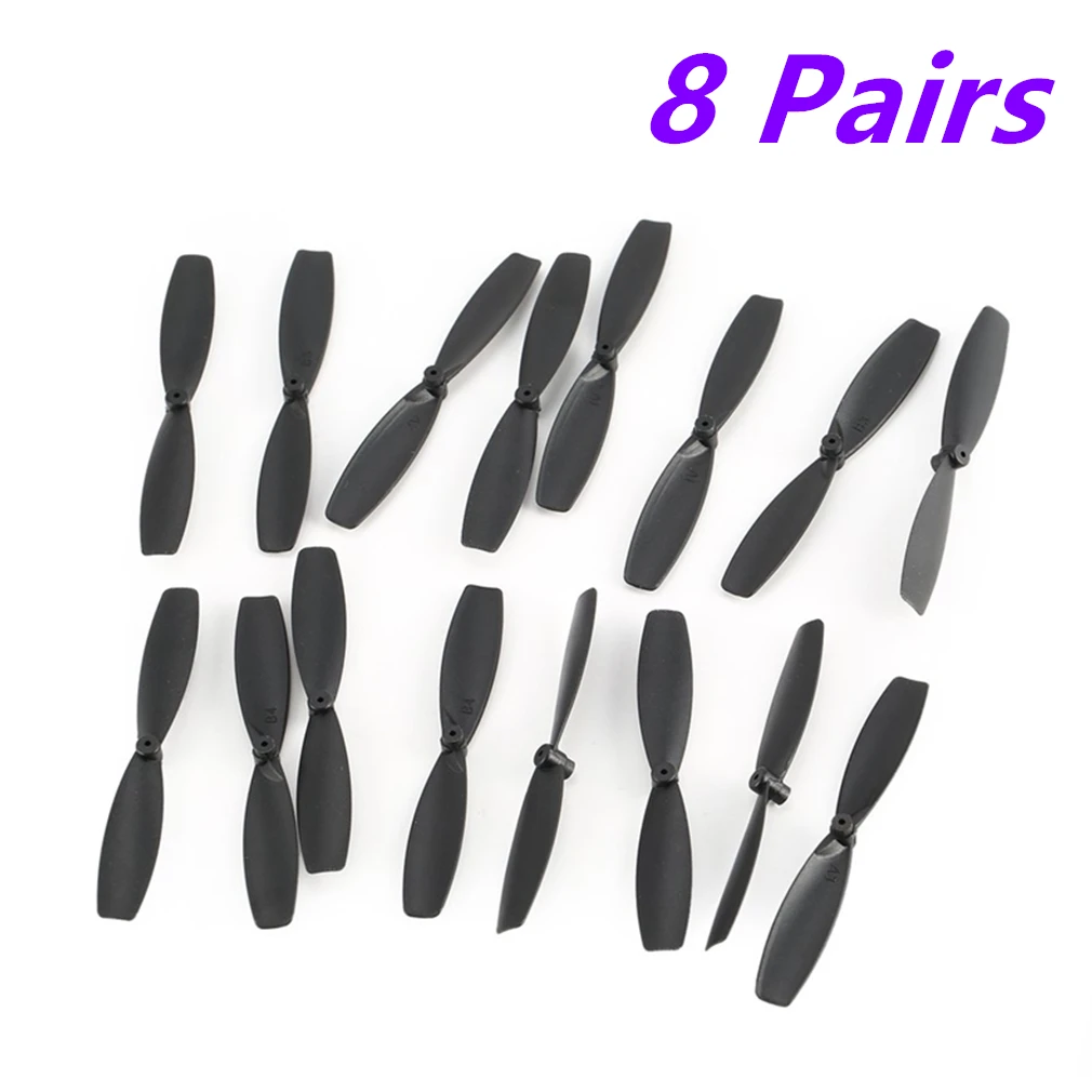 

8 Pairs Cw/Ccw Propeller Props Blade Rc 60Mm Mini Racing Drone Quadcopter Vliegtuigen Uav Onderdelen accessoires Component