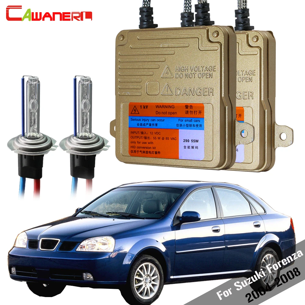 Cawanerl 55 Вт H7 Canbus Балласт лампа AC HID Xenon комплект 3000K 8000K для Suzuki Forenza 2004 2008