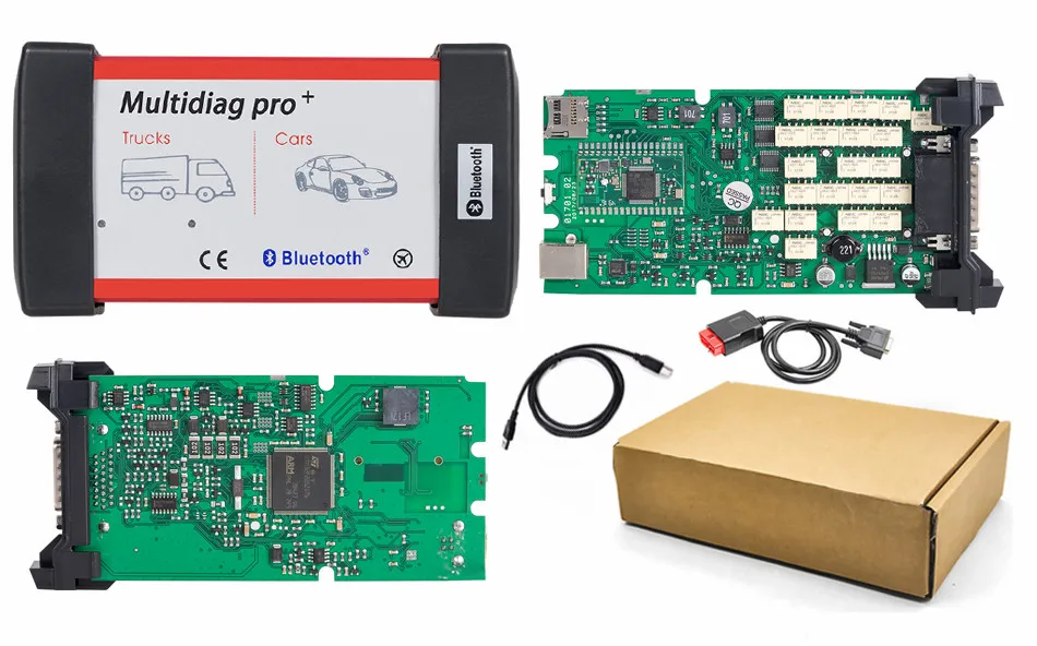 Лучший сканер DS150E TCS CDP Pro Multidiag pro + Bluetooth OBDII DS150 2020 23 с генератором ключей