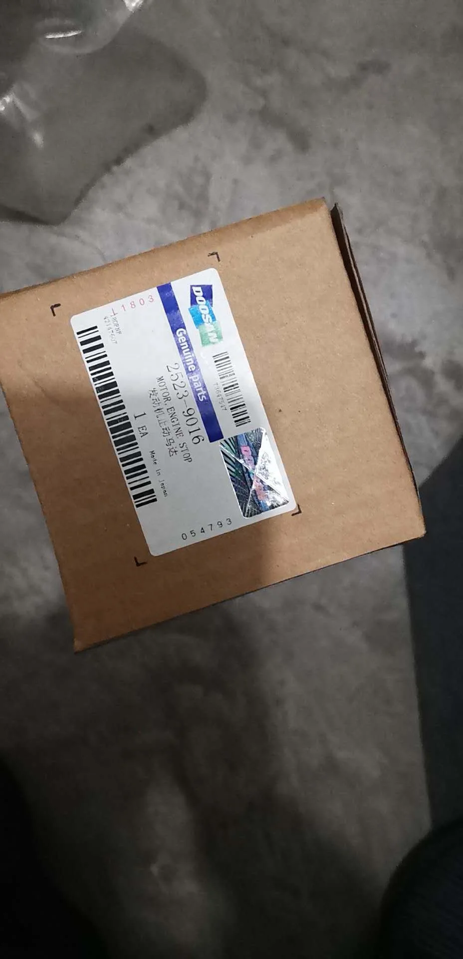 

DH215-7 DH220-5 DH225-7 Original Excavator Engine Flameout Solenoid 24V Throttle Motor Engine Stop Motor 2523-9016