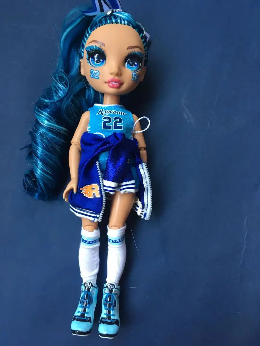 Радуга кукла йоги модное тело сестра реальные ресницы куклы головы мягкие