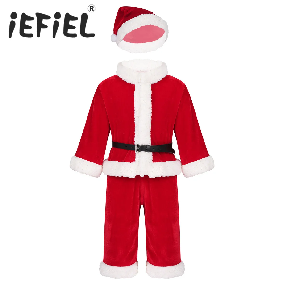 Комплект одежды из 2 предметов для маленьких мальчиков и девочек Рождественский