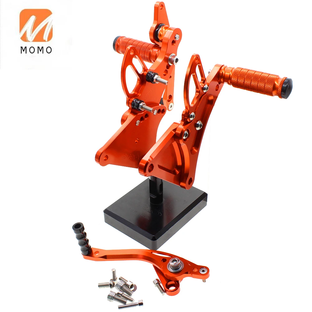 

Top aluminum material racing rear set parts for Buell