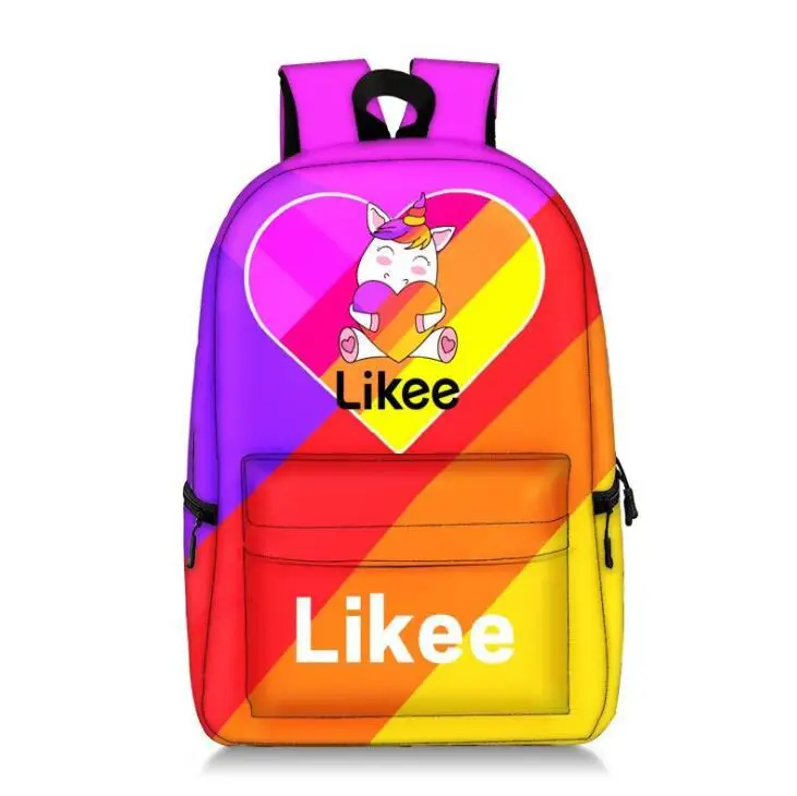 Рюкзак Likee App школьные сумки для подростков русский стиль мальчиков и девочек
