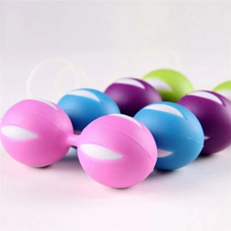 Мини массажер унисекс игрушки двойные упражнения плотные умные любовные шары