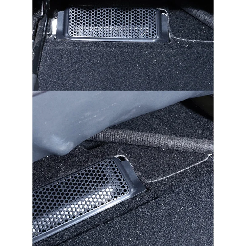 

for Tesla Model 3 Air Conditioning Outlet Dust Covers Under the Seat Air Flow Vent Grille