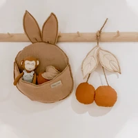 kawaii cherry childrens room tent decor ornaments photography props wall hanging toy mini pillow dolls nursery gift for kids
