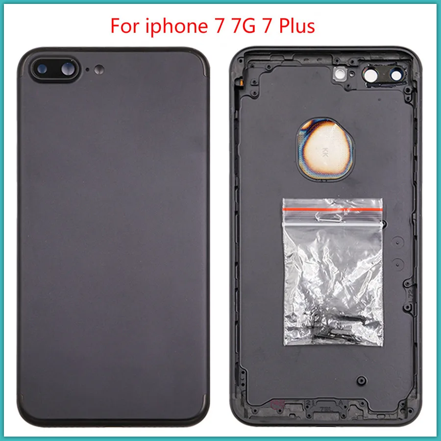 AAA + качество для iphone 7 7G Plus P батарея задняя панель крышка средняя рамка Шасси